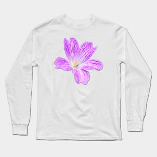 Little Geranium Long Sleeve T-Shirt